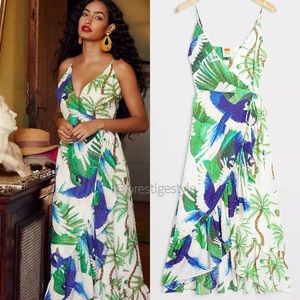 Farm Rio Sihana Wrap Maxi Dress